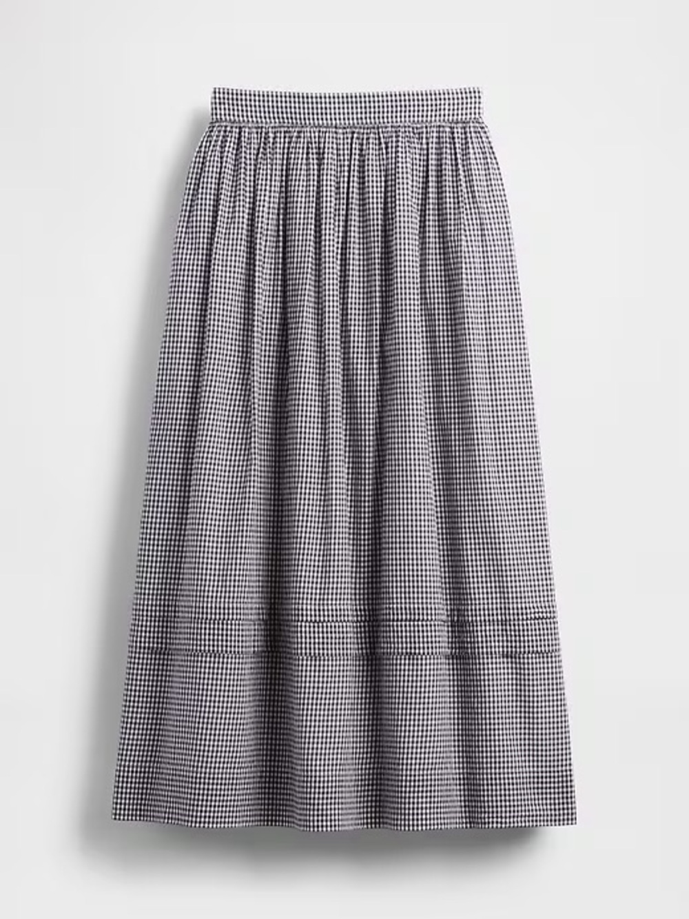 Gap x Doen Gingham Midi Skirt